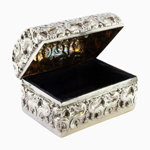 Chest Shaped Silver Box