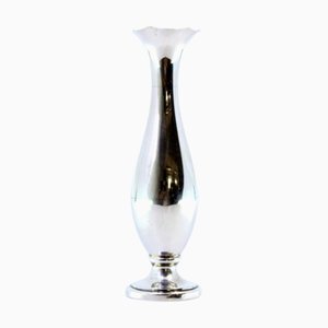 Silver Jug with Round Base and Circular Base Trim