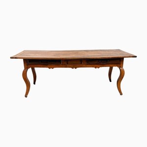 Table de Draperie 19ème Siècle en Noyer, 1890s