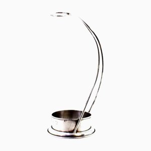 Silver Bottle Holder with Stripe