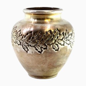 Small Silver Pot with Floral Motifs