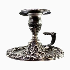 Silver Paddle with Revealed Floral Motifs