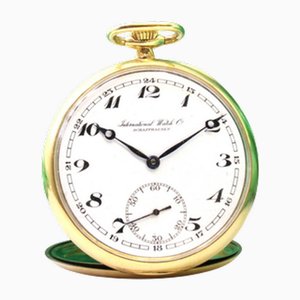 Internationale Uhr Gold Taschenuhr