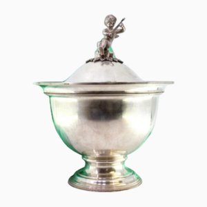 Silver Tureen with Pearly Borders