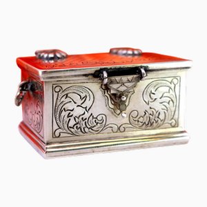 Silver Box with Engravings