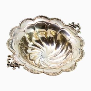 Silver Candy Box with Reliefs and Gummed Applications