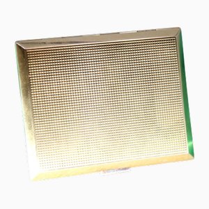 Gold Toiletry Box with Shaded Reliefs