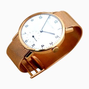 Goldene Armbanduhr von IWC