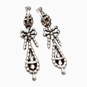 Silver Earrings with Quartz, Set of 2