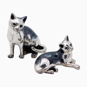 Cats in Nielada Silver with Perfect Shapes
