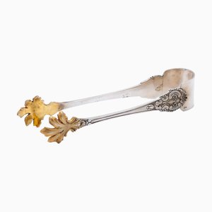 Silver Ice Cube Tongs