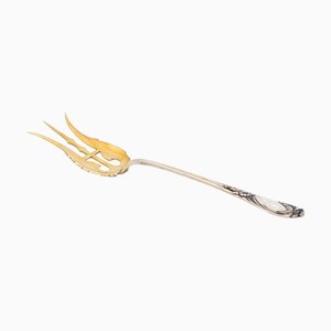 Cut-Out Silver Fish Serving Fork