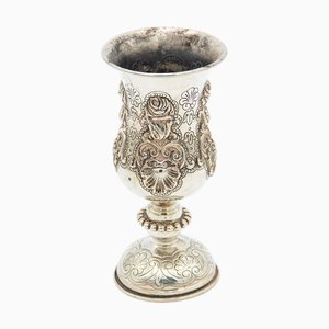 Silver Cup with Floral Motifs