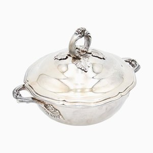 Plate in Smooth Silver