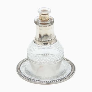 Perfume Bottle with Glass Structure and Base