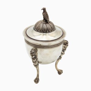 Silver Urn on Three Raised Feet
