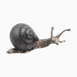 Miniature Snail in Nickel Silver