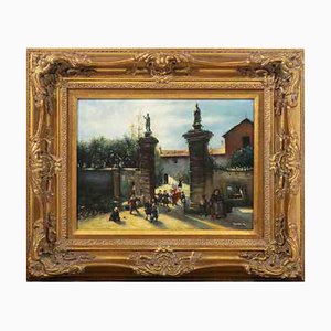 Potter, paisaje, pintura al óleo