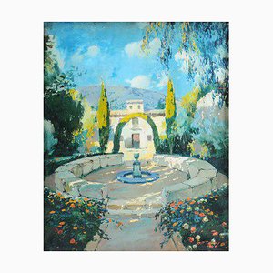Peters, paisaje, pintura al óleo