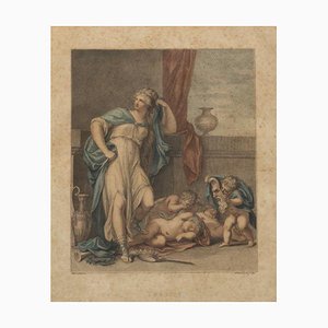 Francesco Bartolozzi, Tragödie, Stich auf Papier