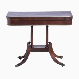 Game Table in Mahogany