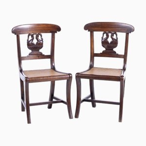 Suite de Chaises de Style Empire