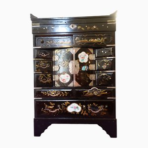 Japanese Lacquer Cabinet, 1800s