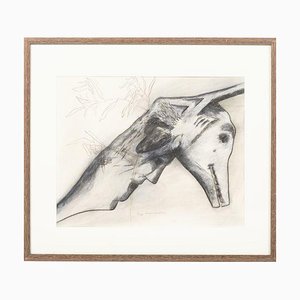 Grace Morais, Masks (II), Mixed Media on Paper