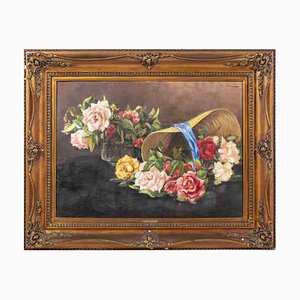 Adriana Ramos Pinto Da Costa, Still Life, Oil on Canvas, 1944