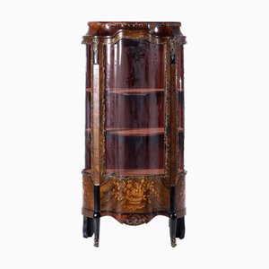 Vitrine im Louis XV-Stil aus Palisander