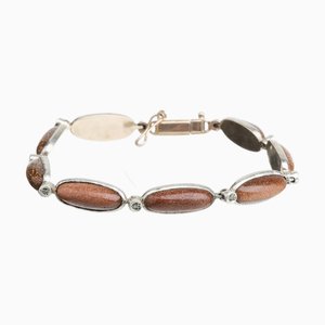 Bracelet Portugais avec Diamants Taille Rose
