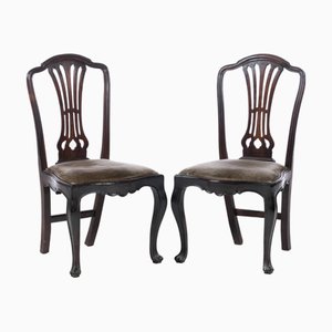 Chaises en Palissandre, Set de 2