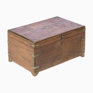 Bürobox aus Teakholz
