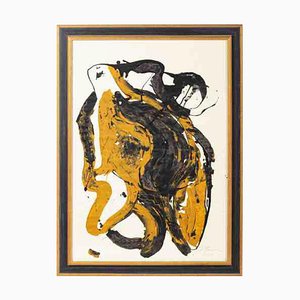 Peter Hansen, Composition, Mixed Media on Paper