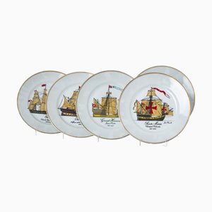 Dishes in Porcelain, Set of 5
