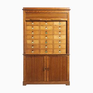 Archivschrank aus Eiche