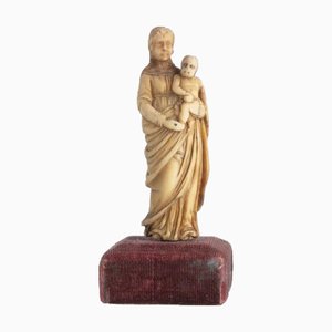 Lady with Baby Jesus Sculpture