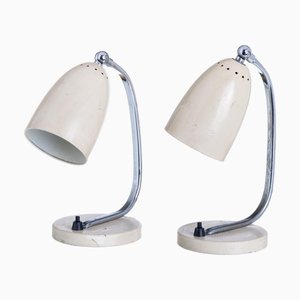 Vintage Desk Lamps, Set of 2