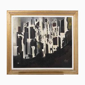 Yara, Composition, 20th Century, Oil on Canvas