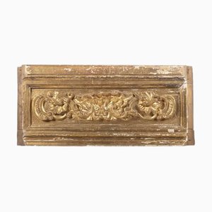 Carved Element in Gilded Wood