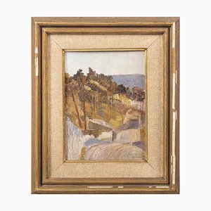Costa Junior, Landscape, Oil on Wood