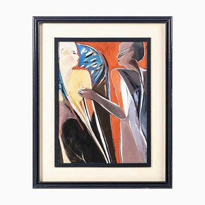 Henrique Pichel, Composition, Acrylique sur Papier