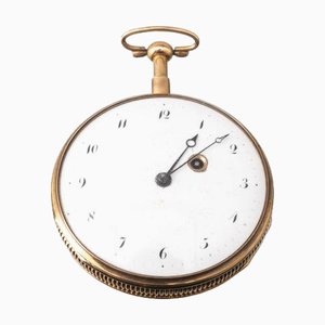 Reloj de bolsillo europeo de oro