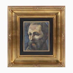 Julio Resende, Antero De Quental, Oil on Platex