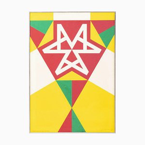 Marcelino Vespeira, Composition, Gouache on Paper