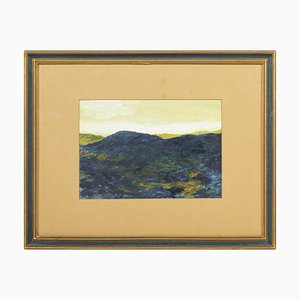 Alfredo Ramos Ayres Pereira, Landscape, Gouache on Paper