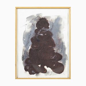 Ian Mckeever, Komposition, Mixed Media auf Papier