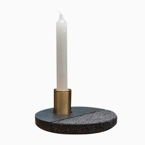 Lava Volcanic Rock Kerzenhalter von Caterina Moretti & Ana Saldaña für PECA