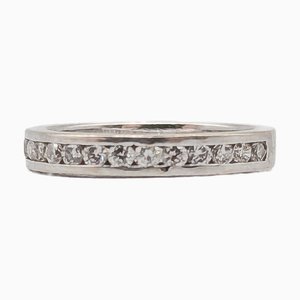 Alliance Ring aus 18 Karat Weißgold mit Diamanten
