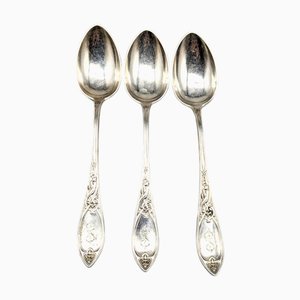 Esslöffel in Silber, 3er Set
